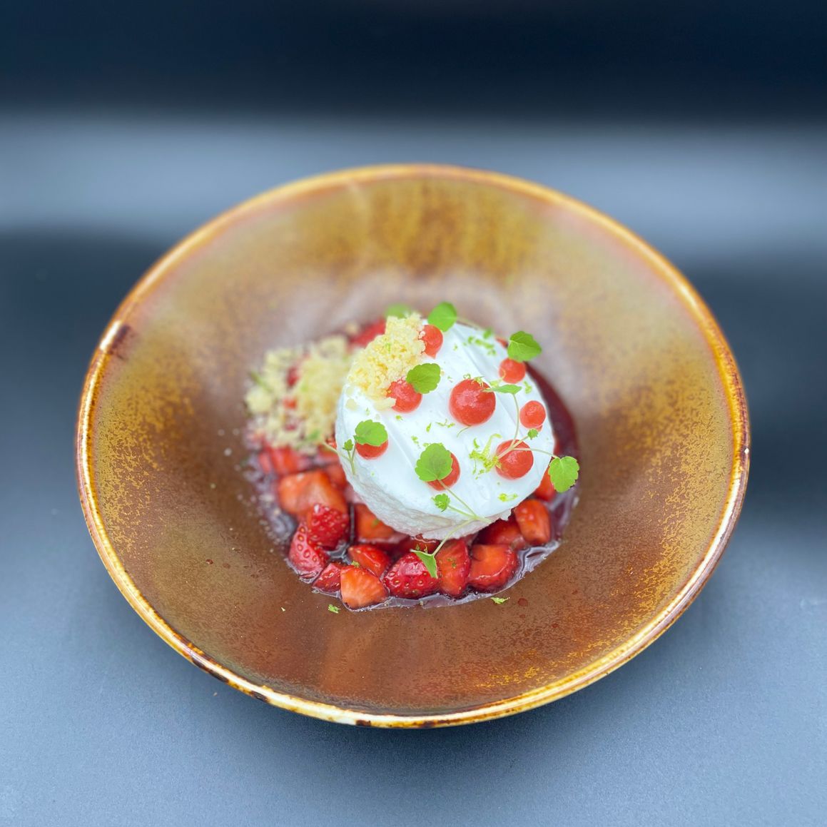 Salade de fraises