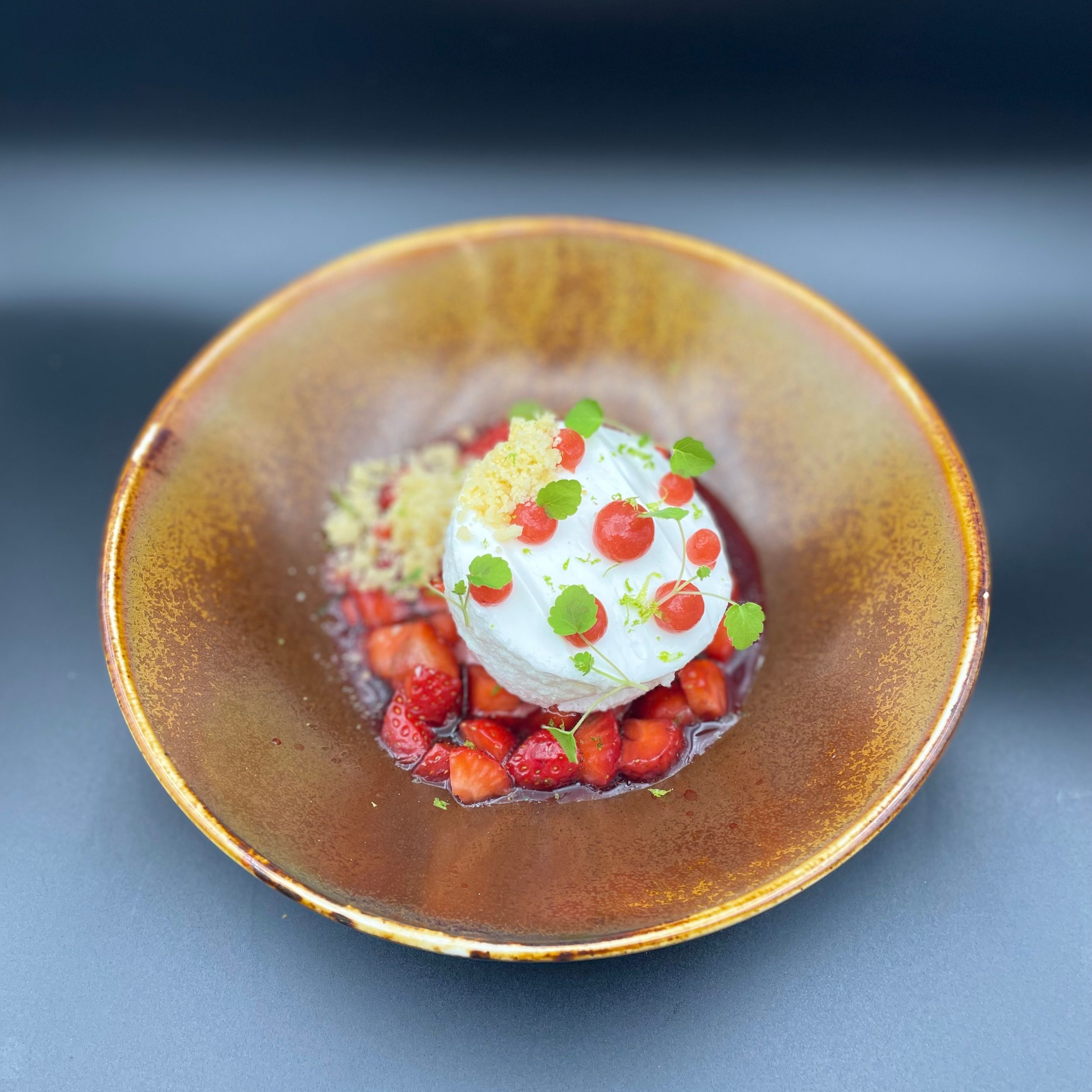 Salade de fraises